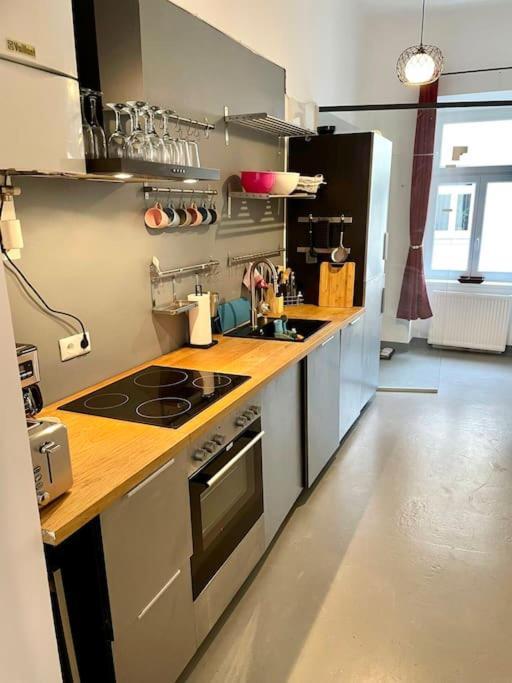 Klimatisierte Sehr Zentrale Wohnung-Loftstyle- Viena Exterior foto